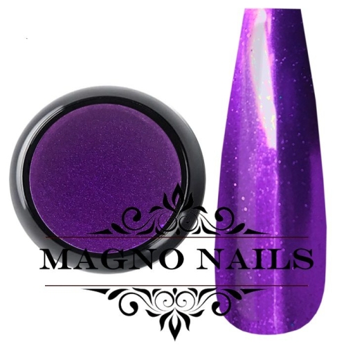 Chrome Pigment -  Chrom Powder - Dark Purple  Nail Art Nailart Puder
